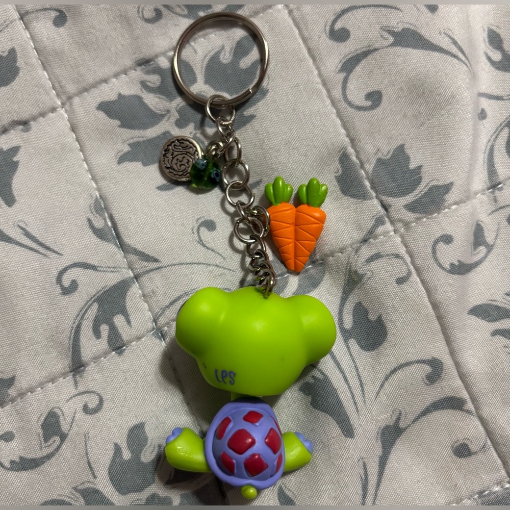 Littlest Pet Shop Turtle Keychain - Picture 2 of 2